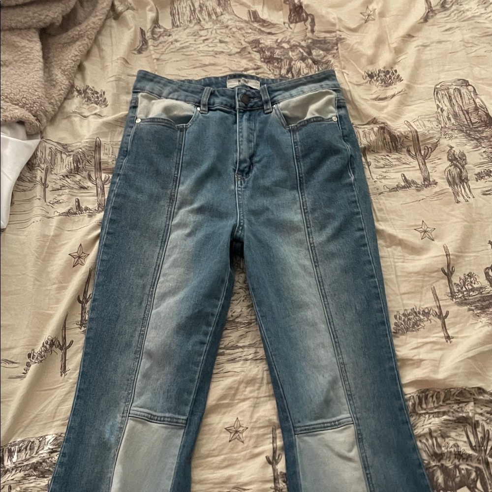 Classic Blue Straight Leg Women's Jeans